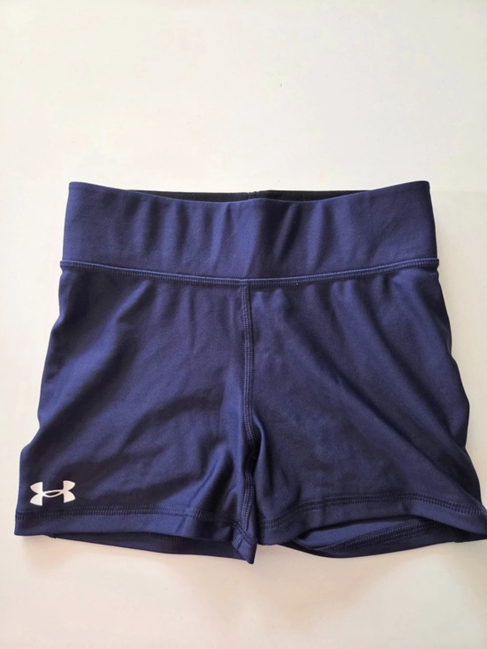 Under Armour HeatGear Compression Shorts Athletic Shorts in Blue XS